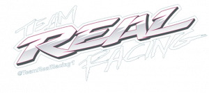 Team Real Racing Logo inverted white no BG