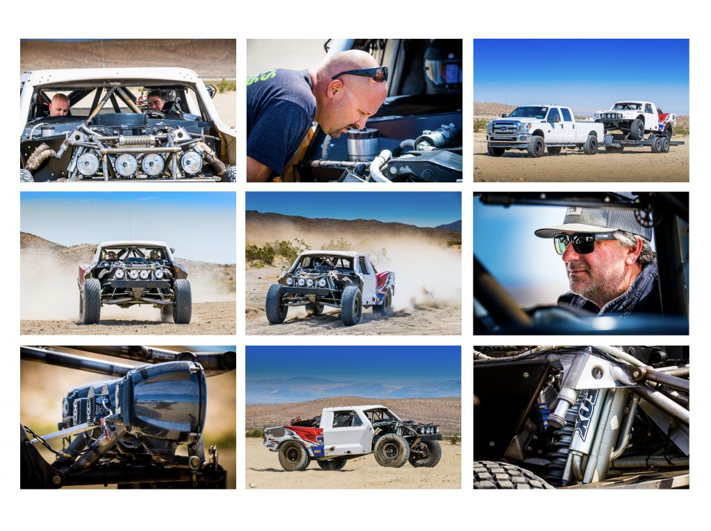 Testing the Trophy Truck in Barstow