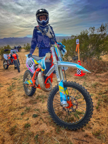 74th Hare & Hound Check Chase by Checkers MC in Teagle Wash, CALuke Dominguez, KTM 105Class: Super Mini