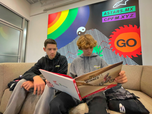 Team Real Racing at Alpinestars getting Blake & Luke Dominguez geared up ahead of the 2024 race season