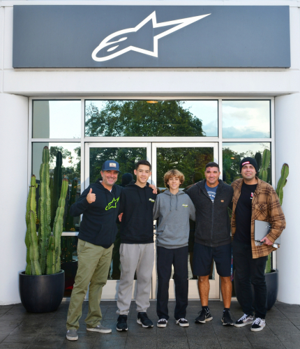 Team Real Racing at Alpinestars getting Blake & Luke Dominguez geared up ahead of the 2024 race season